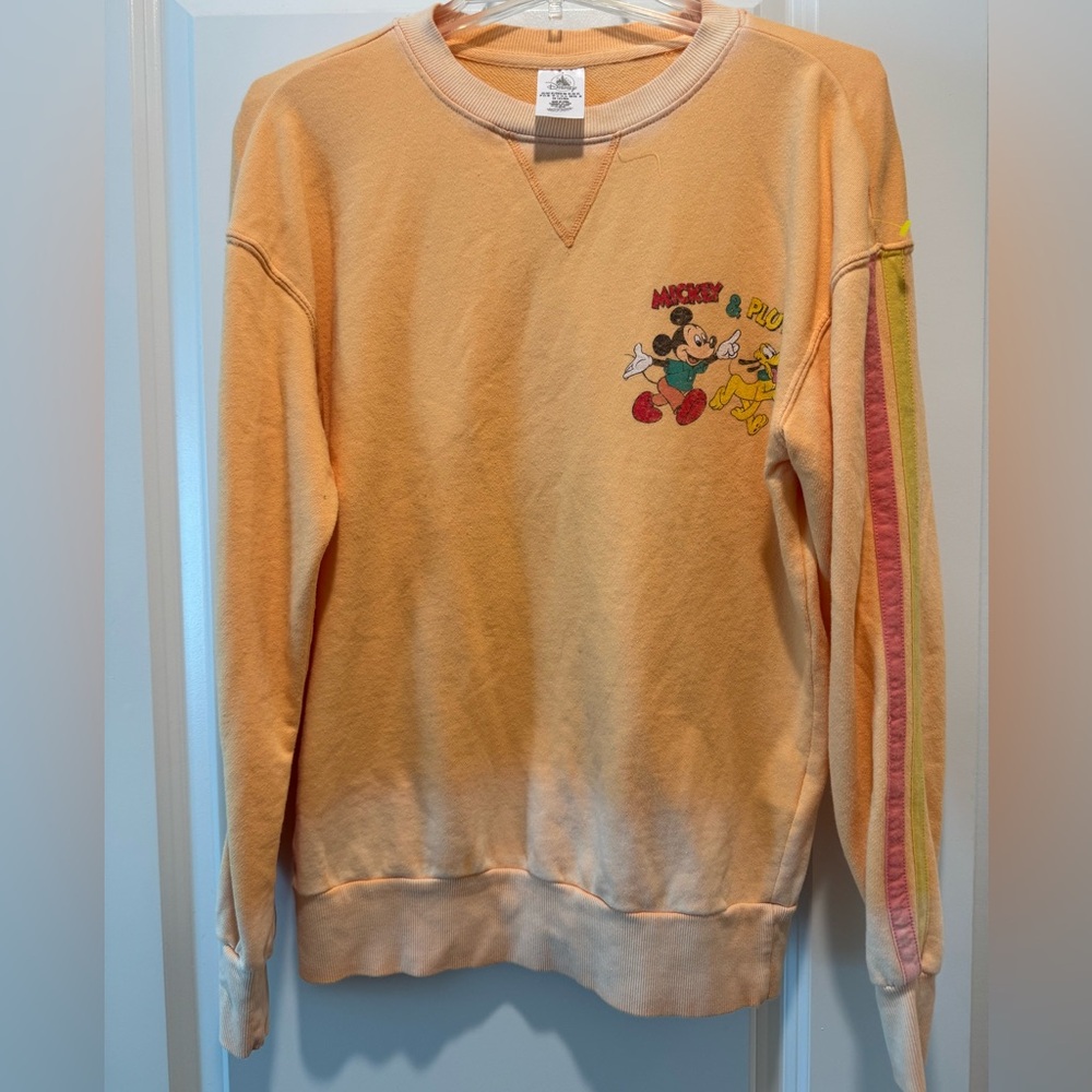 Disney Yellow Sweatshirt